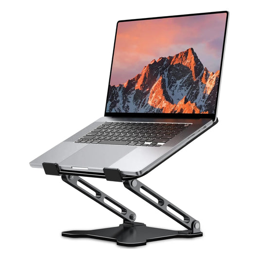 Adjustable Aluminum Laptop Stand - Foldable & Ergonomic
