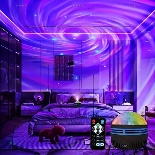 Aurora Galaxy Projector with Remote Control