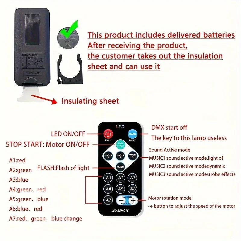 Aurora Galaxy Projector with Remote Control