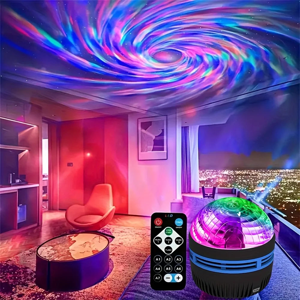 Aurora Galaxy Projector with Remote Control
