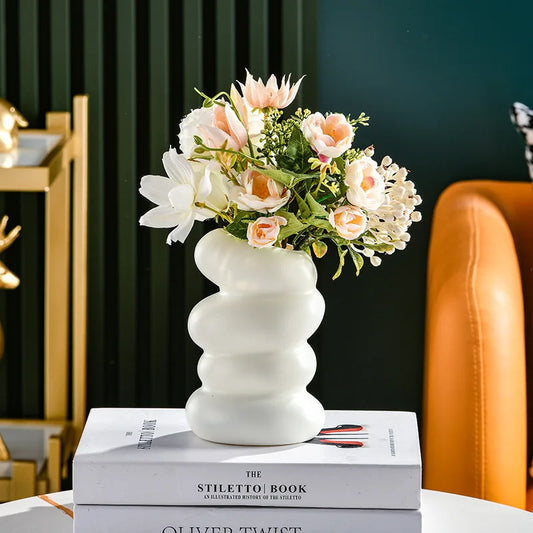Modern Spiral Vase - Nordic Home Décor